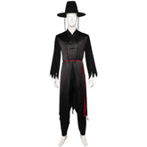 KPop Demon Hunters (2025) Saja Boys Jinu Grim Reaper Hanbok Black Vest Set Outfits Cosplay Costume